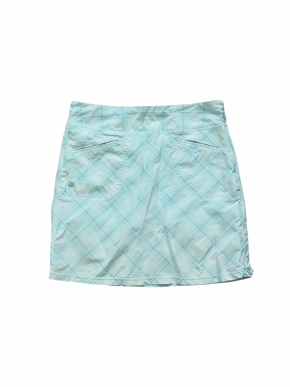 Athleta Tulum Plaid Skort